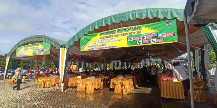 Rest Area di Tapin Dukung Kenyamanan Jemaah Menuju Sekumpul