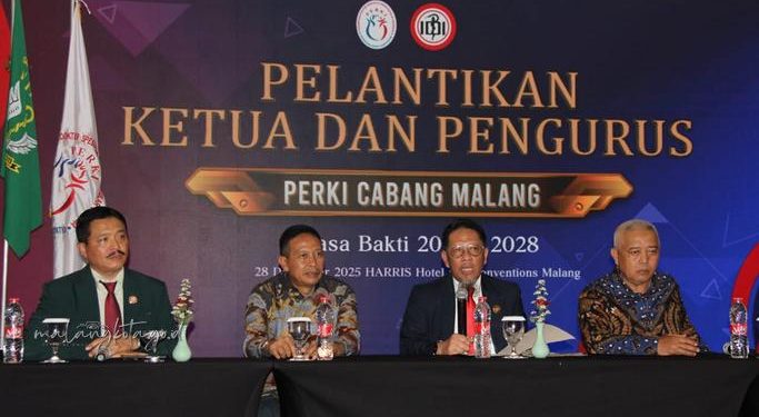 Wali Kota Malang Hadiri Pelantikan Pengurus Baru PERKI Cabang Malang