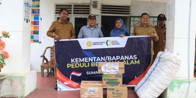 Bantuan Banjir dari Pemerintah Pusat Disalurkan ke Warga Sergai