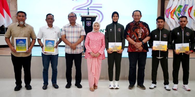 Pemprov Gorontalo Berikan Penghargaan kepada Atlet Berprestasi di SEA Games 2025