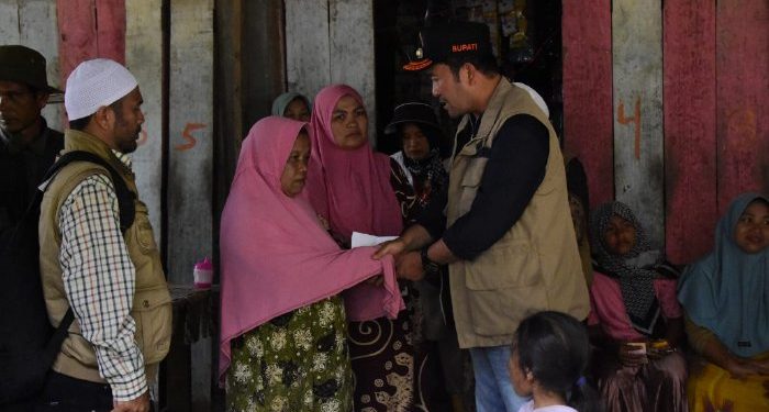 Bupati Aceh Tengah Pantau Pembukaan Akses Kecamatan Bintang