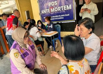 Polda Sulut Lakukan Pendampingan Psikologis untuk Korban Kebakaran Panti Werda Manado