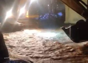 PUPR Bener Meriah Lakukan Normalisasi Sungai di Lampahan