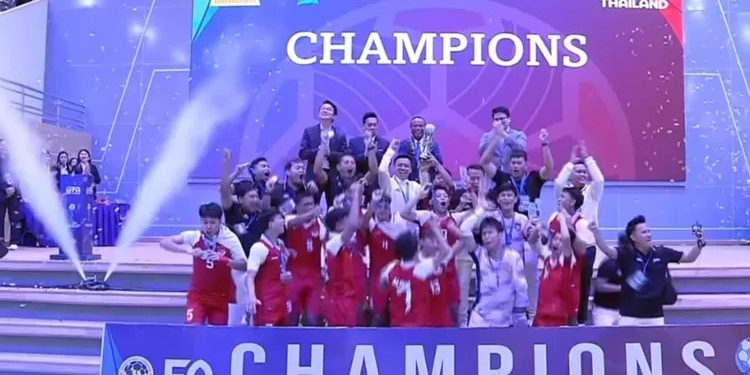 Timnas Futsal Indonesia U-16 Raih Gelar Juara Piala AFF 2025 Usai Kalahkan Thailand