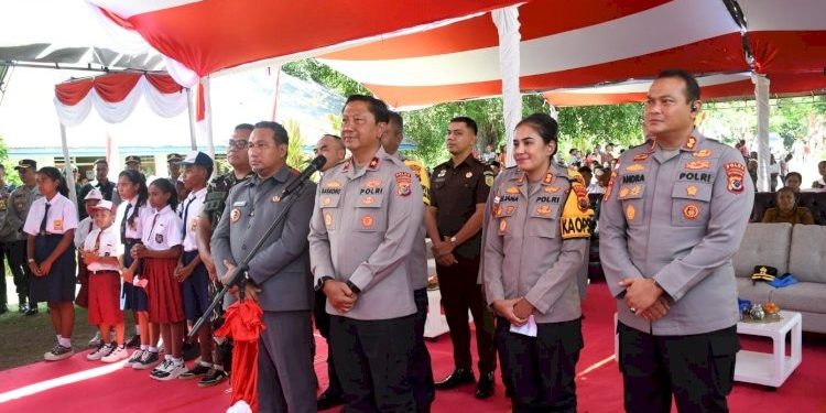 Wakapolda NTT Hadiri Peletakan Batu Pertama SPPG 3T di TTU
