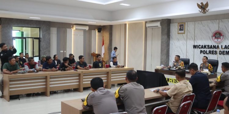 Polres Demak Catat Penurunan Pelanggaran dan Peningkatan Penyelesaian Perkara di 2025