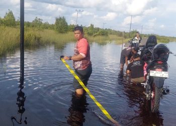 BPBD Palangka Raya Peringatkan Warga Terkait Kenaikan Debit Sungai