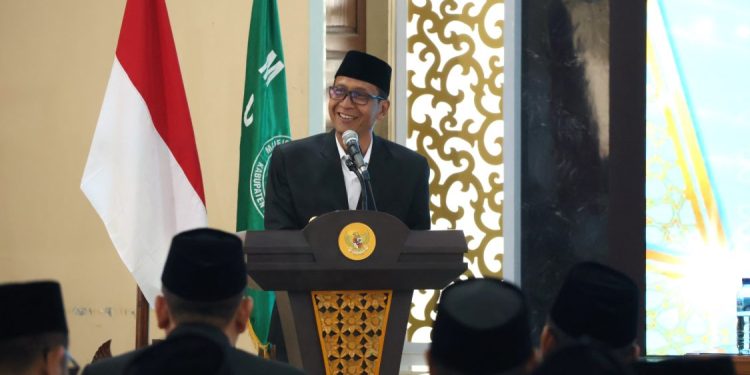 Pengukuhan MUI Bojonegoro, Bupati Tekankan Pentingnya Moral dan Toleransi