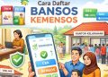 Cara Cepat Daftar Bansos Kemensos