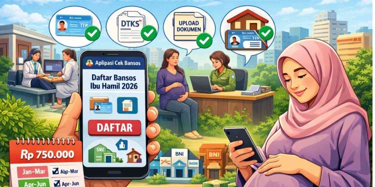 Cara Daftar Bansos Ibu Hamil online