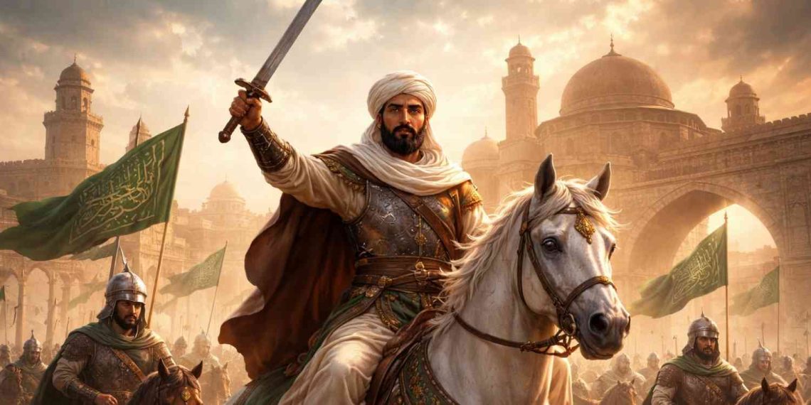 Ilustrai gambar kepemimpinan Abu Ubaidah bin al-Jarrah