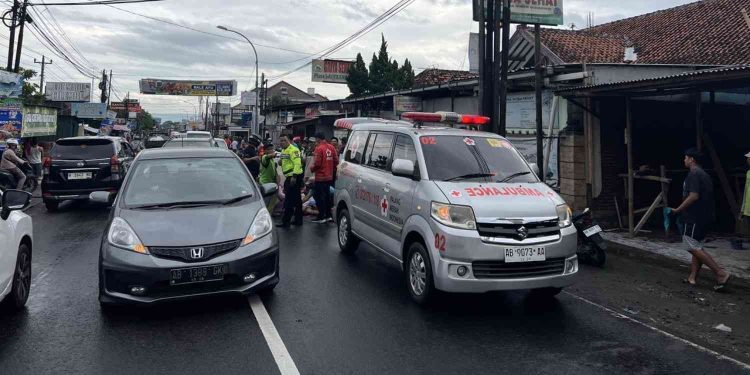 Kecelakaan Maut di Jalan Imogiri Timur Bantul, Pengendara Honda CBR Tewas di Tempat