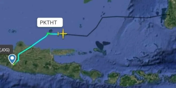 Pesawat ATR42 Rute Jogja–Makassar Hilang Kontak, Koordinat Terakhir di Wilayah Maros