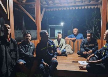 Petugas Bhabinkamtibmas bersama warga dan kedua pihak melakukan mediasi problem solving di Banguntapan, Minggu (11/1/2026) malam, terkait dugaan peristiwa asusila.