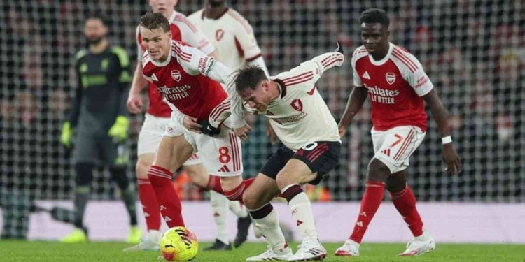 Skor Arsenal vs Liverpool