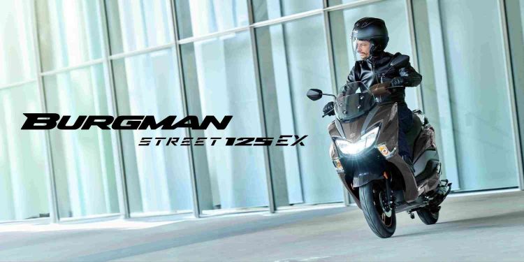 Suzuki Burgman Street 125EX Hadir dengan Desain Mewah, Nyaman untuk Mobilitas Matic 125cc Terbaik