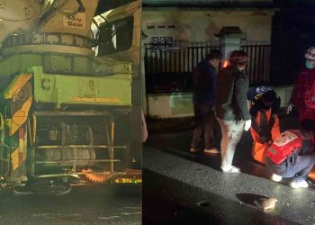 Tabrakan Motor dan Truk di Depan RM Padang Singgalang Raya Gamping, Satu Tewas