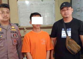 Unit Reskrim Polsek Jetis Tangkap Pemuda Garut yang Curi Tablet dan HP di Warung Makan