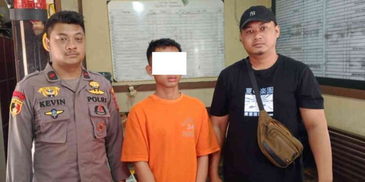Unit Reskrim Polsek Jetis Tangkap Pemuda Garut yang Curi Tablet dan HP di Warung Makan