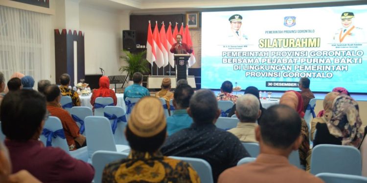 Pemprov Gorontalo Adakan Pertemuan dengan ASN Purnabakti