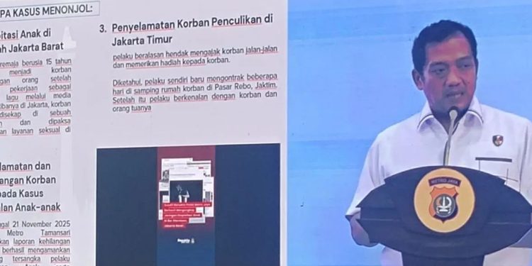 Polda Metro Jaya Amankan Tersangka Pembakaran Kios di Kalibata
