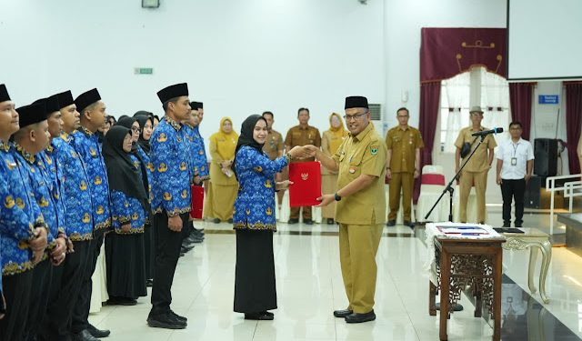 Pemprov Sumbar Angkat 117 PPPK Paruh Waktu untuk Perkuat Tata Kelola ASN