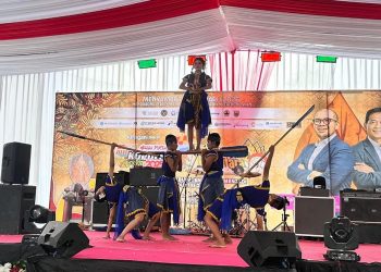 Tari Jiwana Jinma Memukau di Batang Nusantara Expo