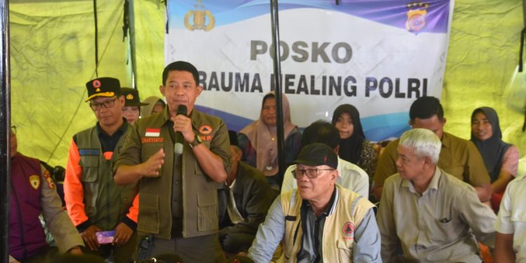 Kepala BNPB Pastikan Keamanan Pengungsi Gempa di Bener Meriah