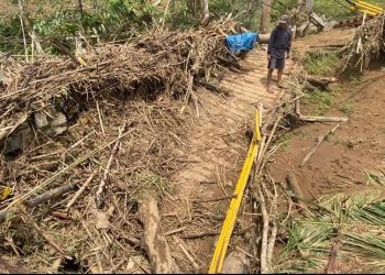 Jembatan Langkap-Raranum Rusak, PUPR Balangan Siapkan Langkah Perbaikan