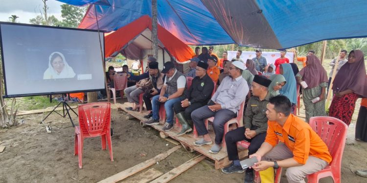 UGM Mulai Pembangunan Hunian Sementara di Aceh Utara