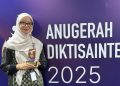 Fitri Amalia dari UGM Raih Penghargaan Ilmuwan Muda Terbaik di Anugerah Diktisaintek 2025