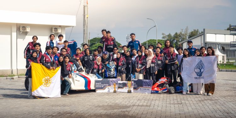 Tim Yacaranda UGM Sabet Tiga Penghargaan di Ajang Kendaraan Listrik PLN ICE 2025