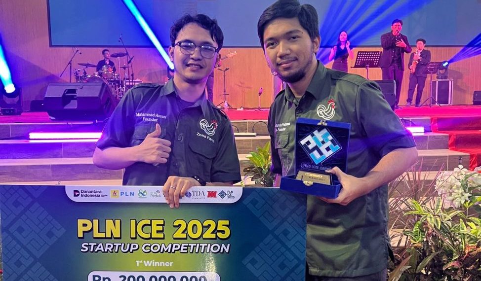 Zona Farm UGM Raih Juara Pertama di PLN ICE Startup Competition 2025