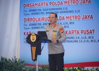 Kapolda Metro Jaya Resmi Lantik Pejabat dan Kapolres Baru