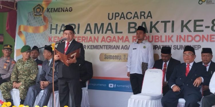 Kemenag Sumenep Perkuat Kerukunan Umat dalam Peringatan HAB ke-80