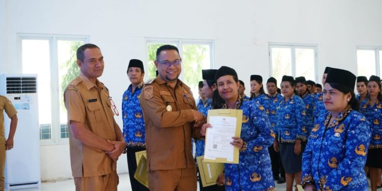 903 Pegawai PPPK Paruh Waktu di Belu Terima SK Pengangkatan