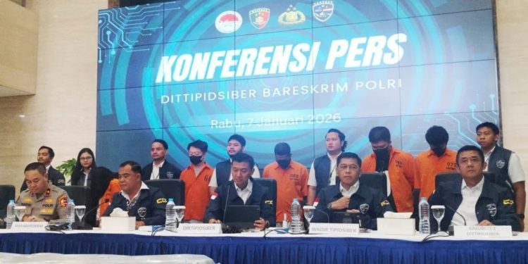 Bareskrim Polri Ungkap 744 Tersangka dari 664 Kasus Judi Online Sepanjang 2025