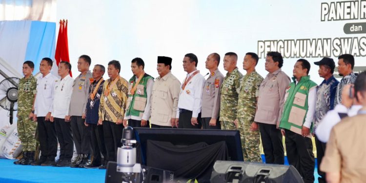 Presiden Prabowo Berikan Penghargaan kepada Polri atas Dukungan Ketahanan Pangan