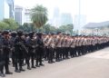 Polri Kerahkan 1.072 Personel untuk Amankan Dua Aksi Demo di Jakarta Pusat