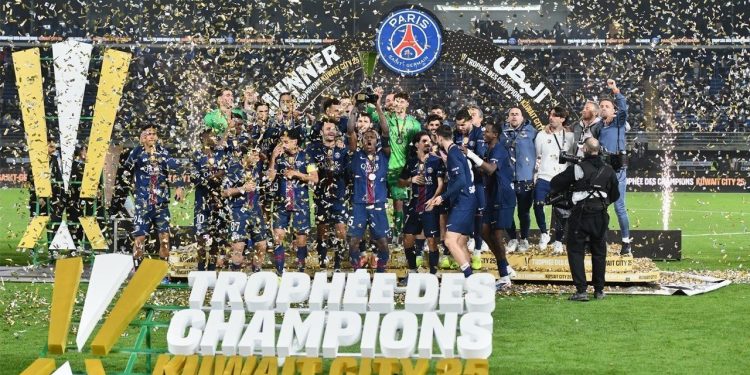 PSG Raih Kemenangan di Piala Super Prancis Lewat Adu Penalti Melawan Marseille