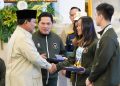 Presiden Prabowo Jamin Bonus Rp1 Miliar untuk Atlet Emas SEA Games 2025