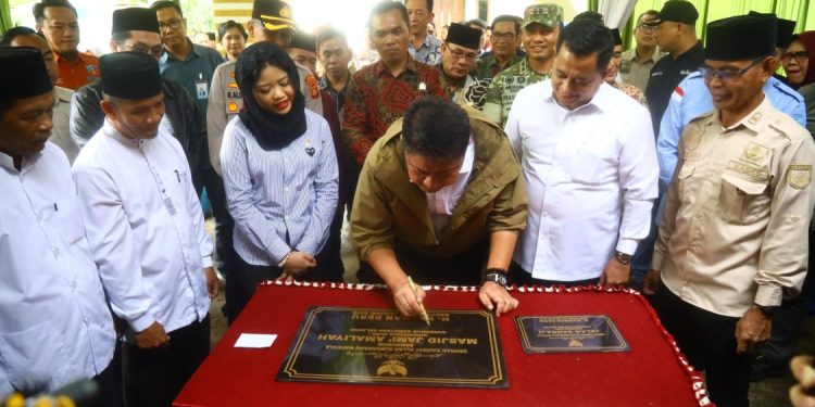 Jalan Sangaji di Banyuasin Resmi Dibuka, Permudah Akses Pertanian