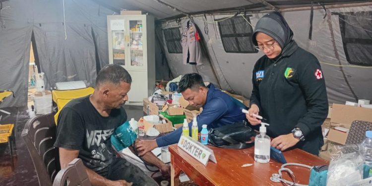 Polri Sediakan Layanan Kesehatan di Daerah Terdampak Bencana di Aceh