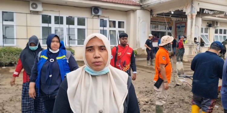 Puskesmas Peusangan Siblah Krueng Tetap Beroperasi Meski Diterjang Banjir Lumpur
