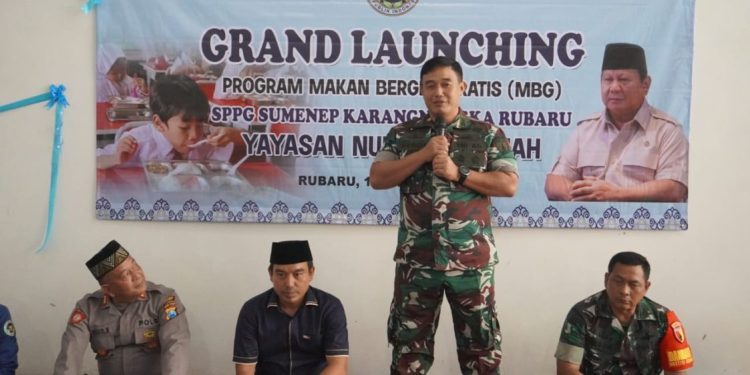 Peluncuran Program Makan Bergizi Gratis di Sumenep Sasar Ribuan Siswa