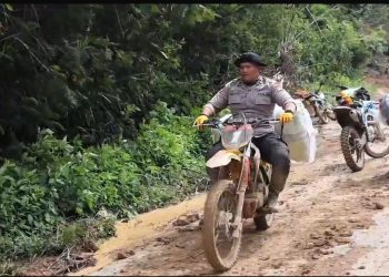 Polres Aceh Tengah Pastikan Bantuan Tiba di Wilayah Terpencil Meski Akses Jalan Rusak