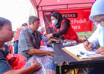 1.300 Warga Aceh Utara Dapatkan Layanan Kesehatan Pascabanjir