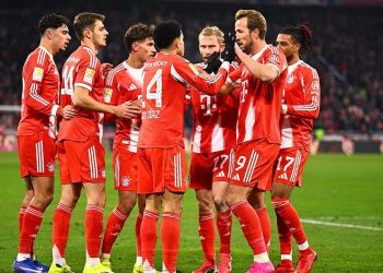 Bayern Munchen Menang Telak 8-1 atas Wolfsburg