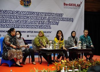 Kementerian ATR/BPN Fokus Sinkronisasi Program 2027 dan Optimalisasi PNBP