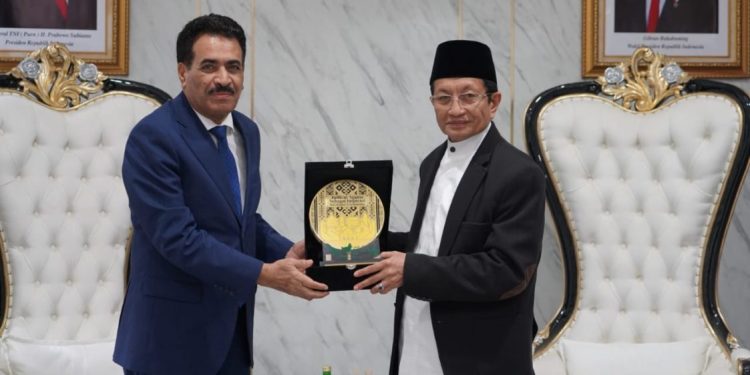 Menag dan Dubes Yaman Diskusikan Keamanan Regional dan Perlindungan Pelajar Indonesia